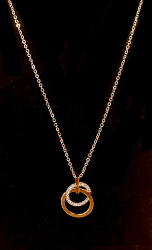 Absolute Long rose gold Necklace