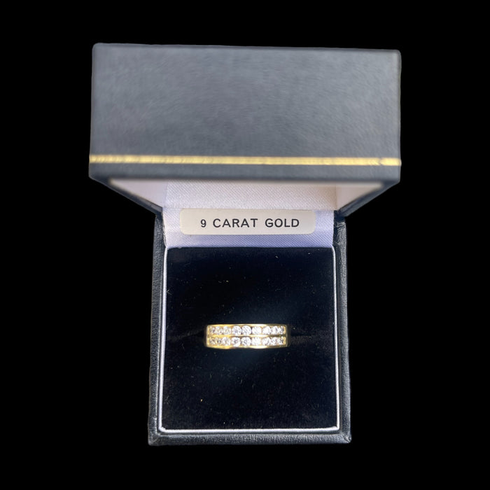 9ct gold eternity ring