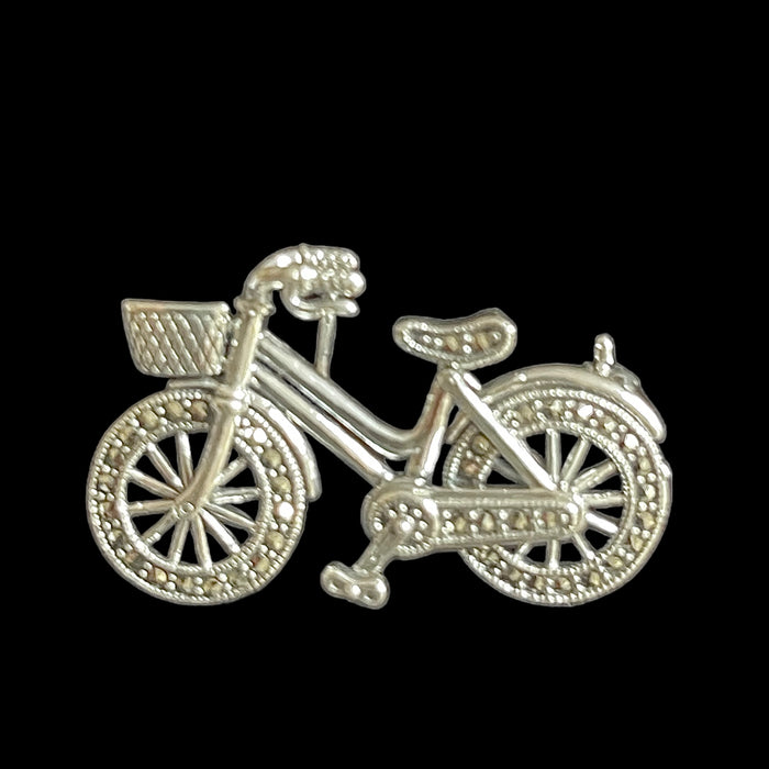 Bicycle brooch