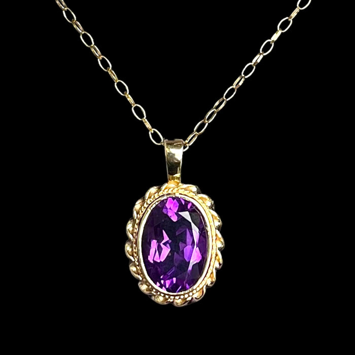 Amethyst pendant