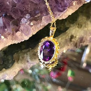 Amethyst pendant