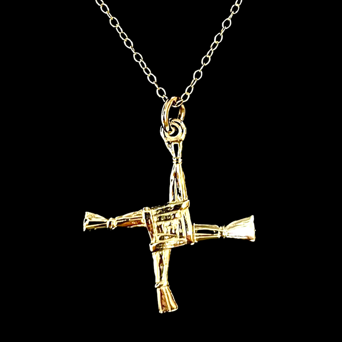 St. Brigid’s cross and chain