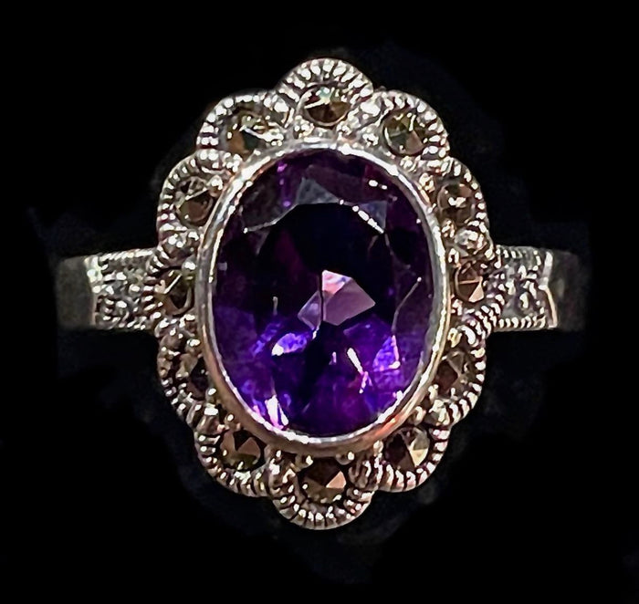 Sterling Silver Amethyst ring