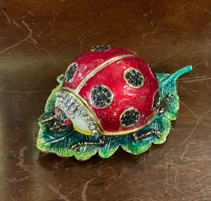 Ladybird trinket box
