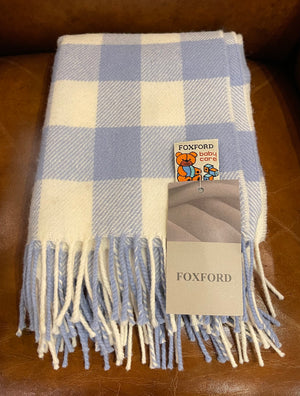 Foxford baby blanket
